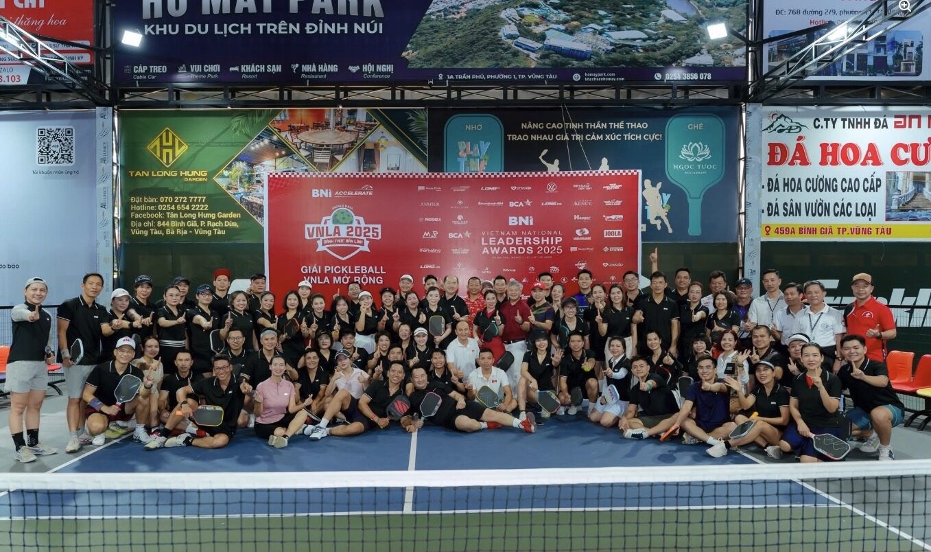 BNI Pickleball MLP 2026 — group photo